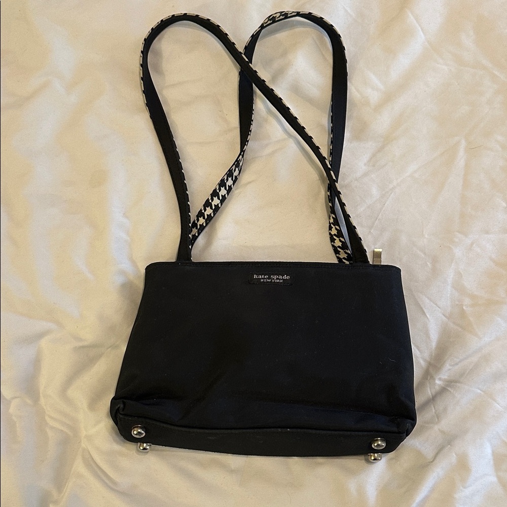 Kate Spade Black and White Shoulder Bag